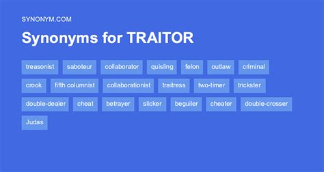 traitor antonym